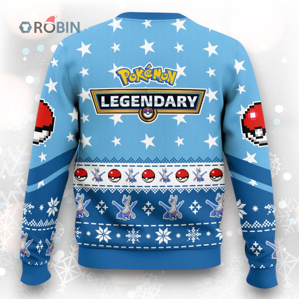 Pokemon Gen 3 Latios Ugly Christmas Sweater Pokemon Gen 3 Latios Ugly Christmas Sweater
