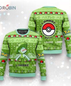 Pokemon Gen 3 Lombre Ugly Christmas Sweater