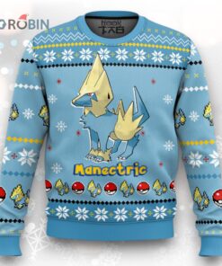 Pokemon Gen 3 Manectric Ugly Christmas Sweater