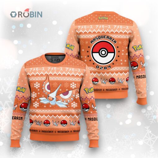 Pokemon Gen 3 Masquerain Ugly Christmas Sweater