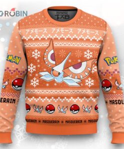 Pokemon Gen 3 Masquerain Ugly Christmas Sweater