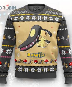 Pokemon Gen 3 Mawile Ugly Christmas Sweater