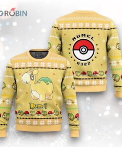 Pokemon Gen 3 Numel Ugly Christmas Sweater