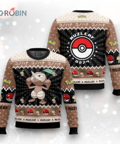 Pokemon Gen 3 Nuzleaf Ugly Christmas Sweater
