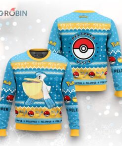 Pokemon Gen 3 Pelipper Ugly Christmas Sweater