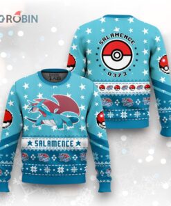 Pokemon Gen 3 Salamence Ugly Christmas Sweater