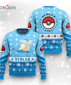 Pokemon Gen 3 Sealeo Ugly Christmas Sweater