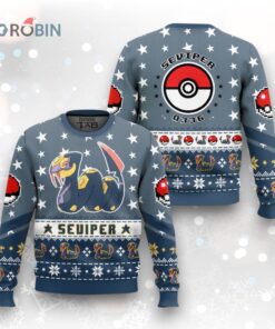 Pokemon Gen 3 Seviper Ugly Christmas Sweater