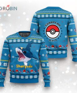 Pokemon Gen 3 Sharpedo Ugly Christmas Sweater