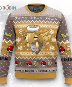 Pokemon Gen 3 Shedinja Ugly Christmas Sweater