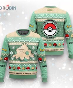 Pokemon Gen 3 Shroomish Ugly Christmas Sweater