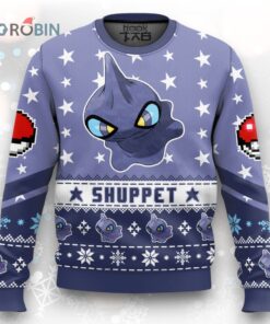 Pokemon Gen 3 Shuppet Ugly Christmas Sweater
