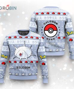 Pokemon Gen 3 Silcoon Ugly Christmas Sweater