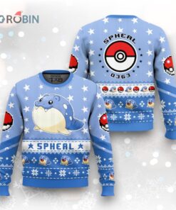 Pokemon Gen 3 Spheal Ugly Christmas Sweater