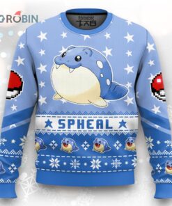 Pokemon Gen 3 Spheal Ugly Christmas Sweater