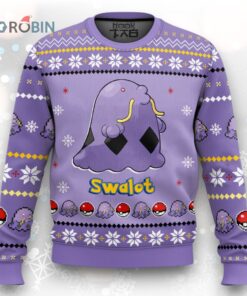 Pokemon Gen 3 Swalot Ugly Christmas Sweater
