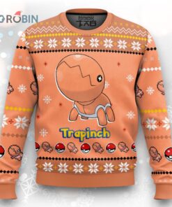 Pokemon Gen 3 Trapinch Ugly Christmas Sweater
