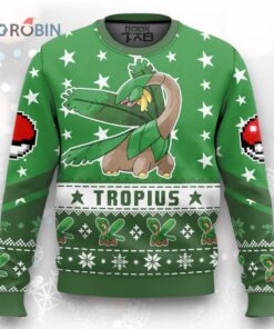Pokemon Gen 3 Tropius Ugly Christmas Sweater