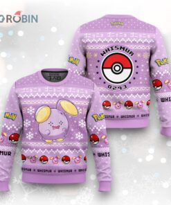 Pokemon Gen 3 Whismur Ugly Christmas Sweater