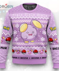 Pokemon Gen 3 Whismur Ugly Christmas Sweater