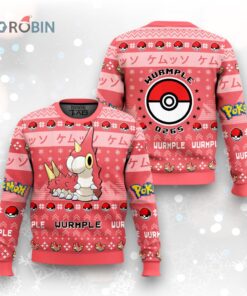 Pokemon Gen 3 Wurmple Ugly Christmas Sweater