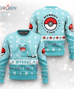 Pokemon Gen 3 Wynaut Ugly Christmas Sweater