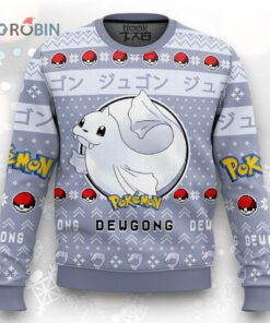 Pokemon Gen 1 Dewgong Ugly Christmas Sweater