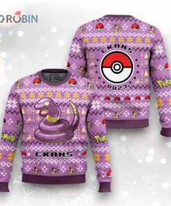 Pokemon Gen 1 Ekans Ugly Christmas Sweater