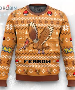 Pokemon Gen 1 Fearow Ugly Christmas Sweater