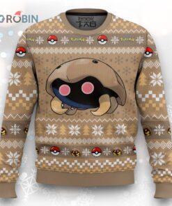 Pokemon Gen 1 Kabuto Ugly Christmas Sweater