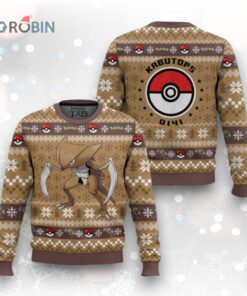 Pokemon Gen 1 Kabutops Ugly Christmas Sweater