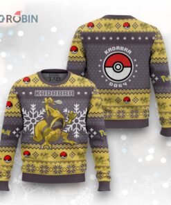 Pokemon Gen 1 Kadabra Ugly Christmas Sweater