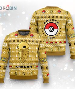 Pokemon Gen 1 Kakuna Ugly Christmas Sweater