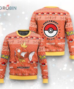 Pokemon Gen 1 Magikarp Ugly Christmas Sweater