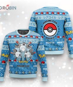 Pokemon Gen 1 Magneton Ugly Christmas Sweater