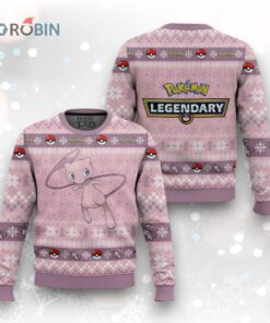 Pokemon Gen 1 Mew Ugly Christmas Sweater