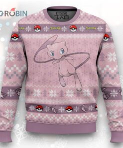 Pokemon Gen 1 Mew Ugly Christmas Sweater