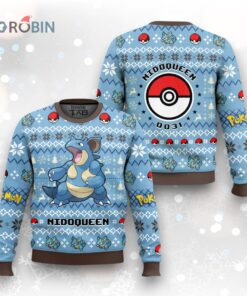 Pokemon Gen 1 Nidoqueen Ugly Christmas Sweater