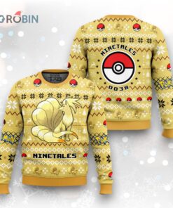 Pokemon Gen 1 Ninetales Ugly Christmas Sweater
