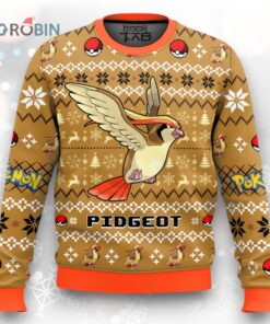 Pokemon Gen 1 Pidgeot Ugly Christmas Sweater