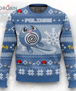 Pokemon Gen 1 Poliwag Ugly Christmas Sweater