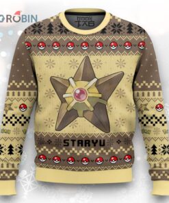 Pokemon Gen 1 Staryu Ugly Christmas Sweater
