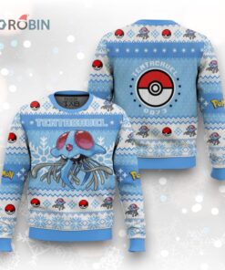 Pokemon Gen 1 Tentacruel Ugly Christmas Sweater