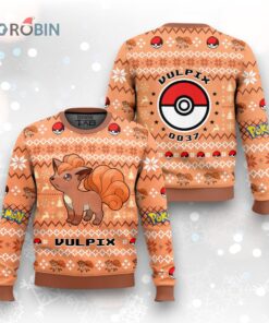 Pokemon Gen 1 Vulpix Ugly Christmas Sweater