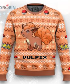 Pokemon Gen 1 Vulpix Ugly Christmas Sweater