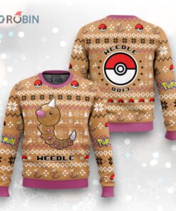 Pokemon Gen 1 Weedle Ugly Christmas Sweater