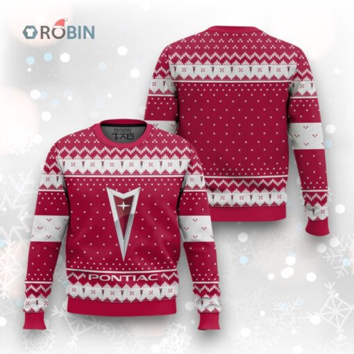 Pontiac Ugly Christmas Sweater