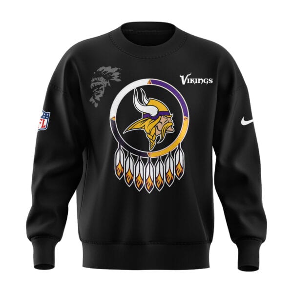 Premium Minnesota Vikings Merch – Vikings Native American Heritage Month Premium Limited Sweatshirt – Gear Up For Game Day, Vikings Team Gifts Premium Minnesota Vikings Merch – Vikings Native American Heritage Month Premium Limited Sweatshirt – Gear Up For Game Day, Vikings Team Gifts