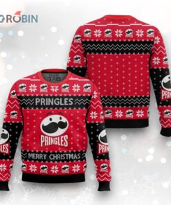Pringles Snack Brand Ugly Christmas Sweater