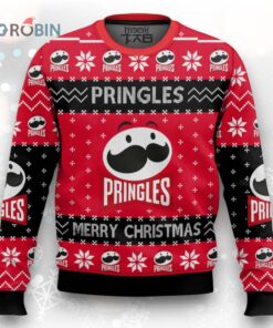 Pringles Snack Brand Ugly Christmas Sweater